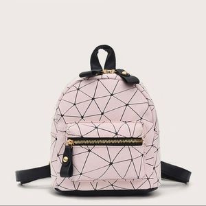 Geometric Pattern Purse Bag
